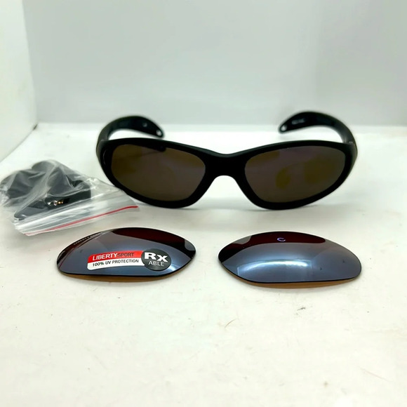 RecSpecs Liberty Sport Biker Sunglasses Frames Case Cord. Contains Prescription - Picture 2 of 8